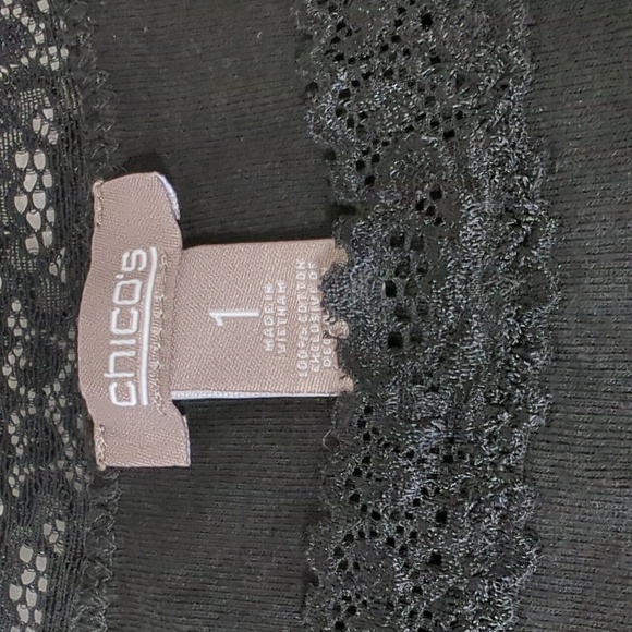 Chico's 1 S/M  tank top like NEW EUC - Picture 2 of 2